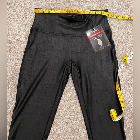 **SOLD** Faux leather leggings-with tags - Picture 7 of 7